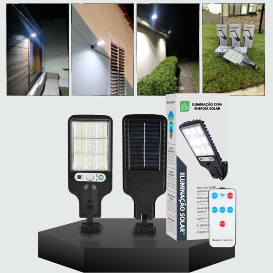 Luz Solar com Controle Remoto | OFERTA 2X1